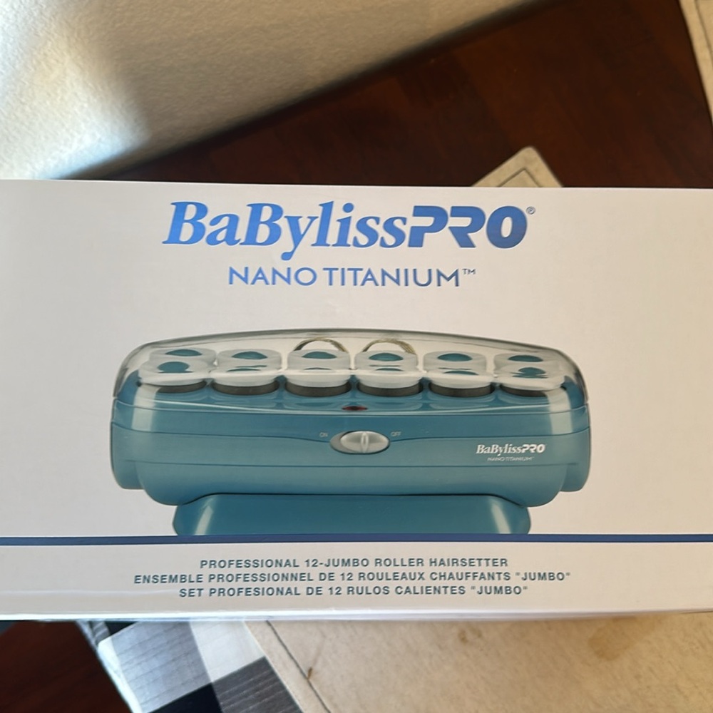 BabylissPRO Nano Titanium Professional Roller Hairsetter. New.